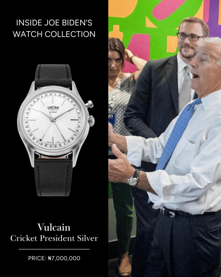 joe biden vulcain watch